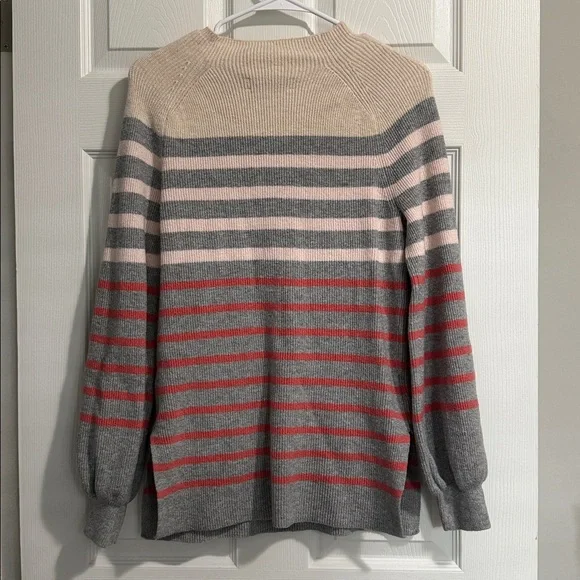 LOFT Cream Knit Sweater - Picture 8 of 8